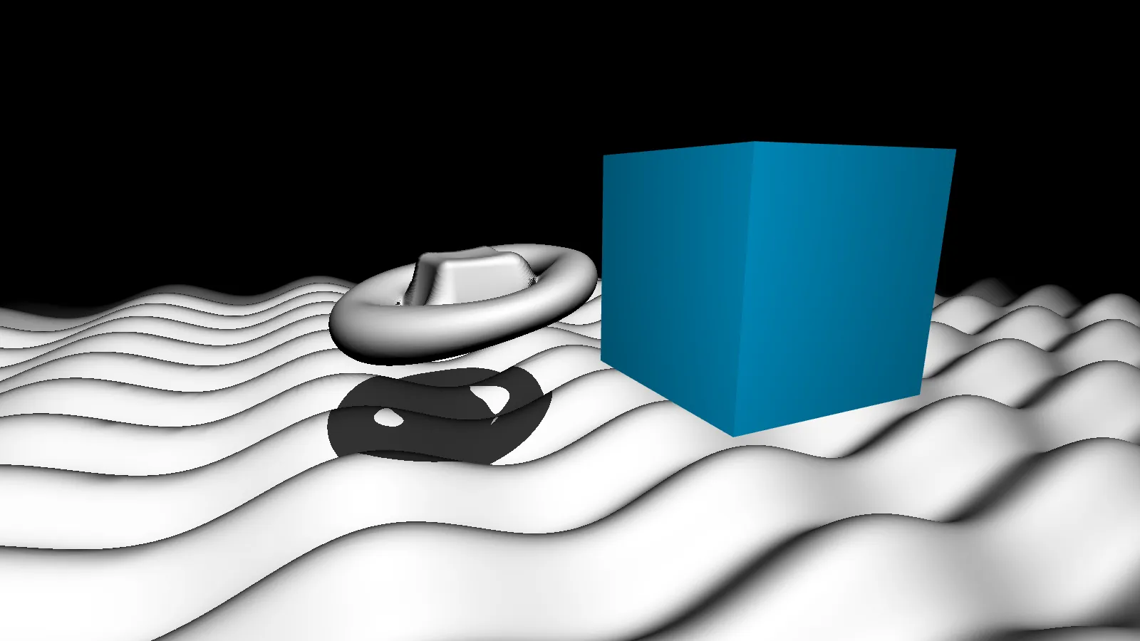 Ray marching camera